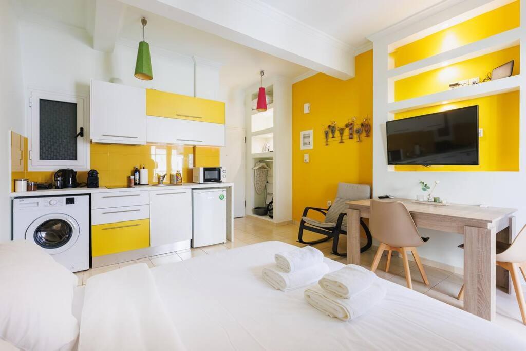 Relaxing Studio In Athens City Center Kültér fotó
